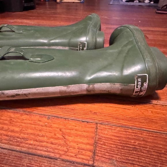 LL BEAN WELLIES rain boots toddler size 13 - Picture 3 of 8